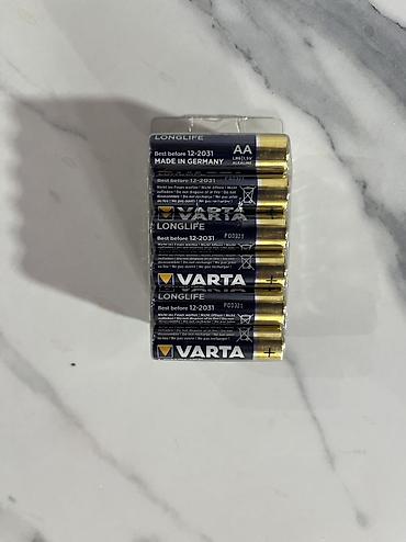 3 7v: Батарейки VARTA Longlife AA (LR6, 1.5V) — щелочные. - Тип: AA (LR6) — 3