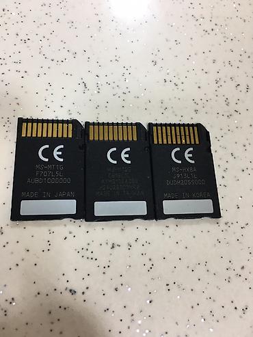 psp 1001: Sony Memory Stick yaddaş kartları 1gb -15 azn 2gb - 20 azn və 8gb — 2