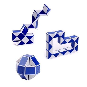 волшебная палочка: Магнитная игрушка змея, любителям 3D - головоломок понравится эта