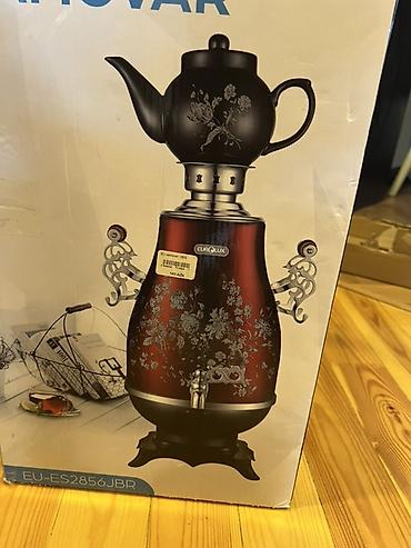 eurolux samovar: EUROLUX elektrik samovarı və çaydan dəsti - Brend: EUROLUX - Tip — 5