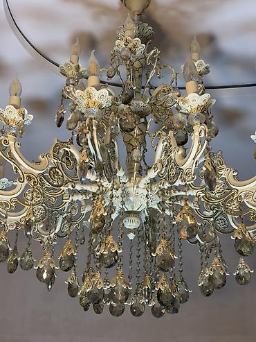 Çilçıraqlar: Çılçıraq, 10 və daha çox lampa, Xrustal — 1