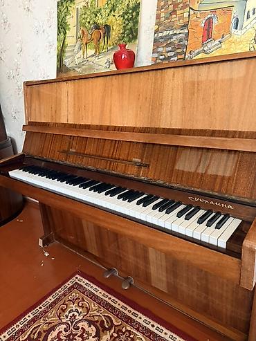 Музыкальные инструменты: Upright piano – “Ukraina” markalı - Korpus: klassik şaquli (upright) — 3