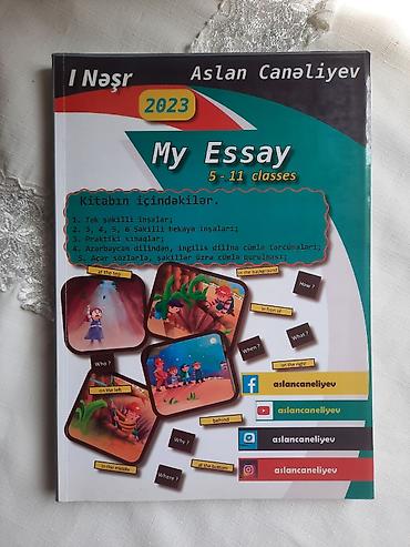 Tədris ədəbiyyatı: My Essay (5–11 classes) – Aslan Canəliyev, 2023,9cu sinif buraxılış — 1