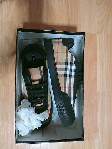 Кроссовки и спортивная обувь: Burberry kişi krossovkaları - Model: Aşağı profilli, bağcıqlı — 5