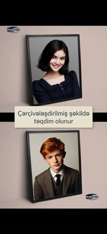 yataq çərçivəsi: Sadəcə üzünüzün aydın göründüyü bir şəkil göndərirsiniz və biz sizin