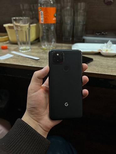 touch: Google Pixel 5, Б/у, 128 ГБ, цвет - Черный, 1 SIM — 1