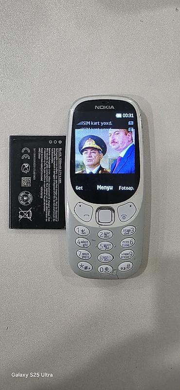 Nokia 3310, < 2 GB Memory Capacity, rəng - Ağ, İki sim kartlı lalafo.az -da Nokia 3310, < 2 GB Memory Capacity, rəng - Ağ, İki sim kartlı