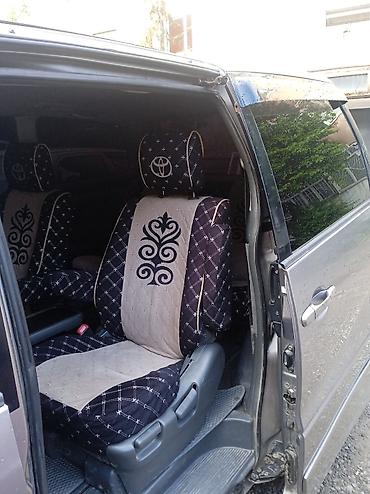 Чехлы и накидки на сиденья: Toyota Estima Aeras (минивэн) - Кузов: Aeras, серебристый цвет — 2