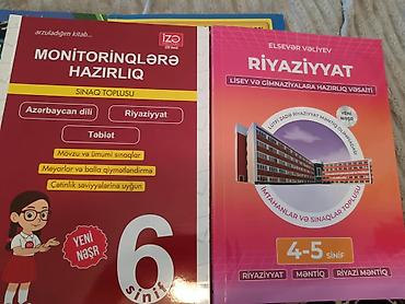 turnik satilir: Dərs kitabları. təzə kimidi üzərindəki qiymətin yarısına satılır — 3