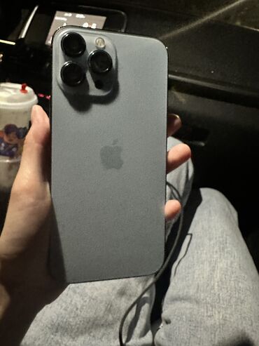 телефоны бу ош: IPhone 13 Pro Max, Б/у, 128 ГБ, Deep Purple, Чехол, Кабель, 100 %