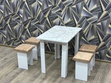 Masa və oturacaq dəstləri: 4 stul — 3