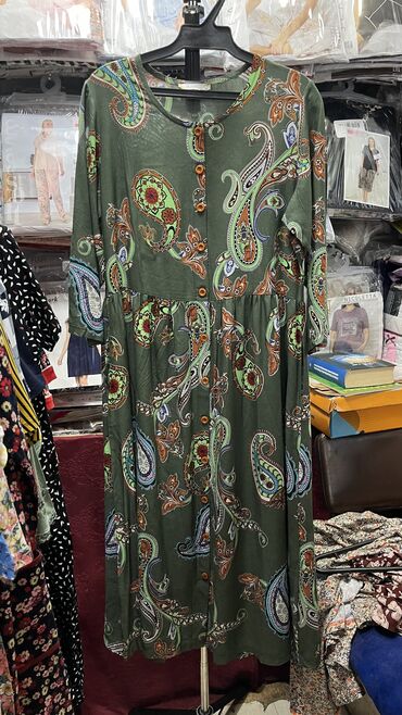 Халаты: Летний халат 100%хлопок. Размеры 42 до 60 Адрес: рынок Орто-Сай — 15