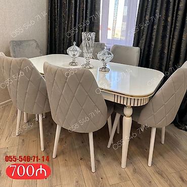 das komur: Qonaq otağı üçün, Yeni, 6 stul — 1