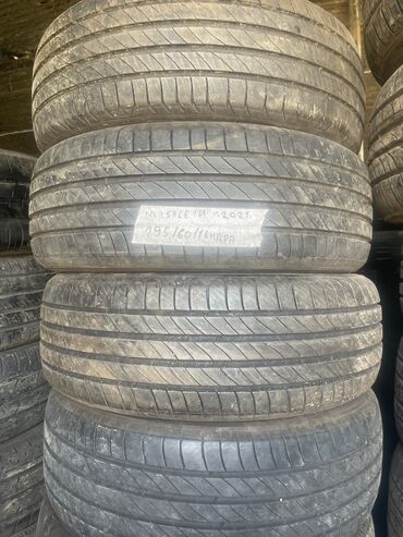 Шины: Шины 195 / 60 / R 16, Лето, Б/у, Комплект, Легковые, Michelin