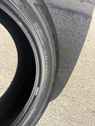 385 55: Шины 215 / 55 / R 17, Лето, Б/у, 1 шт, Легковые, Корея, Hankook — 7