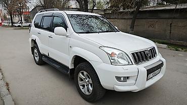 тлк 80: Сдаю в аренду! I’m renting out a white Toyota Land Cruiser Prado, 4.0 — 3
