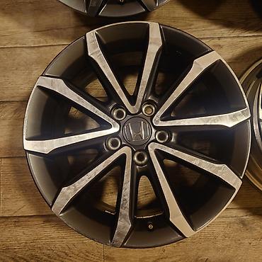 Диски: Литые Диски R 17 Honda, Комплект, отверстий - 5, Б/у — 11
