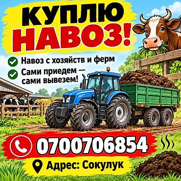 уход за садом: Услуга: покупка навоза - Покупаем навоз с личных хозяйств и ферм. - — 1