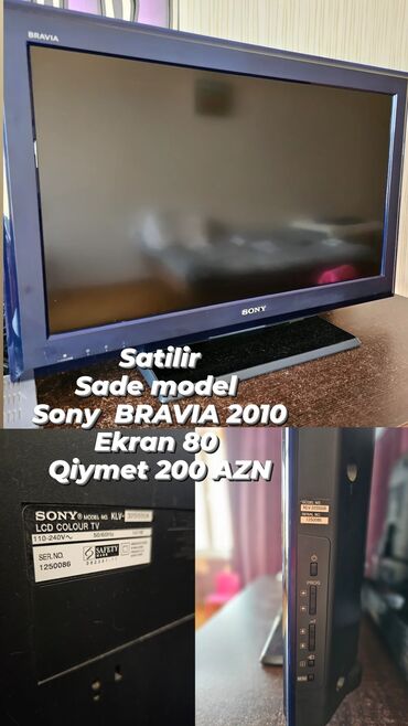 azercell 80 gb internet paketi: İşlənmiş Televizor Sony 80" Ünvandan götürmə