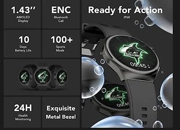 Другие смарт-часы: AFRsss ACEFAST G2 — умные спортивные часы с ярким HD/AMOLED-дисплеем — 3