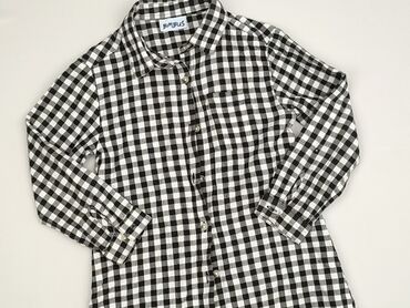 Shirt 4-5 years, condition - Very good, pattern - Cell, color - Black