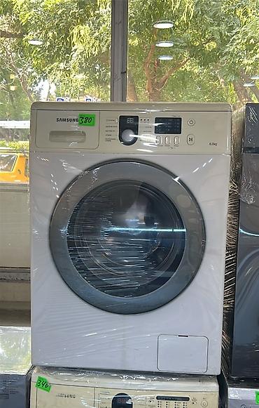 Samsung paltaryuyan maşın - Ön yükləməli, 6 kq yuma tutumu - Elektron