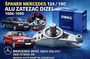 MERCEDES 190 124 LEZAJ ŠPANERA | lezaJ spanera mercedes 190 124 alu