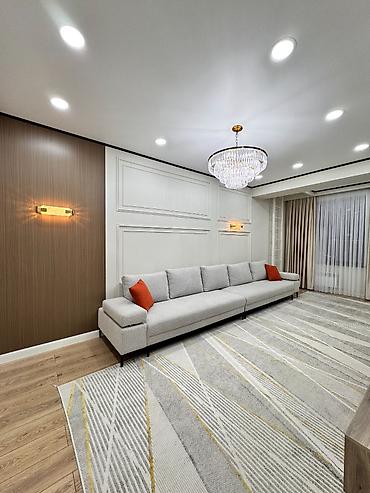 2 комнаты, 59 м², Асанбай мкр Элитка, 11 этаж, Дизайнерский ремонт