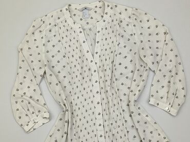 eleganckie białe bluzki z żabotem: Bluzka Damska, H&M, S, stan - Dobry