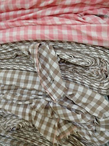 Другой текстиль: Ткани в рулонах — хлопок/хлопковые смеси в клетку и полоску - — 3