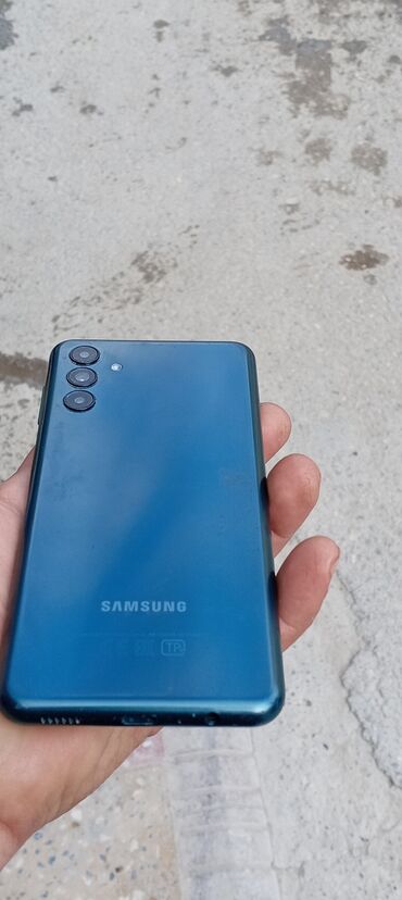 samsung sade telefonlar: Samsung Galaxy A04s, 128 GB, rəng - Göy, Sensor, Barmaq izi, Simsiz şarj