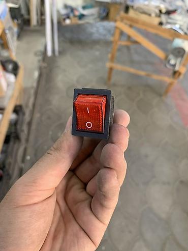 Клавишный выключатель (качелька) с подсветкой - Тип: ROCKER SWITCH
