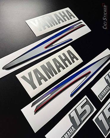 apriori marka: Kvalitetan komplet nalepnica za Yamaha Penta vanbrodski motor snage 15 — 4