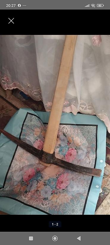 kok saplar: Bağ və tikinti üçün külünk - Material: polad işçi hissə, möhkəm ağac — 1