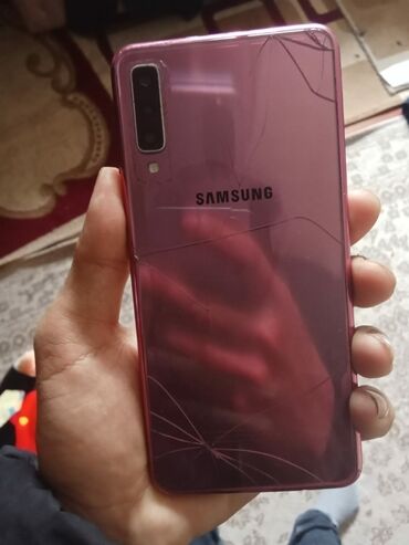 телефон флай iq4490i: Samsung A7, 16 ГБ, цвет - Фиолетовый