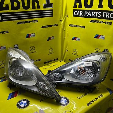 Передние фары: Комплект передних фар Honda 2009 г., Б/у, Оригинал, Япония — 2