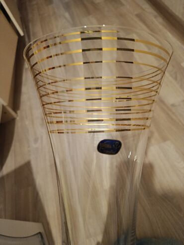 богемское стекло ваза: Ваза Bohemia, 34 см, новая, идеально подходит для подарка