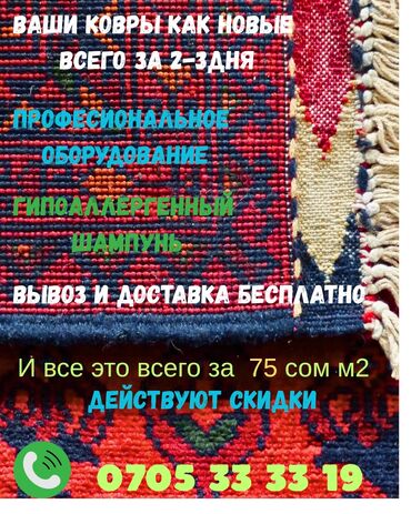 Стирка ковров: Стирка ковров, | Палас, Шырдак, Ковер, Бесплатная доставка