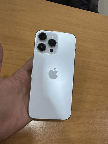 14 pro silver: IPhone 14 Pro Max, Gümüşü, Face ID — 1