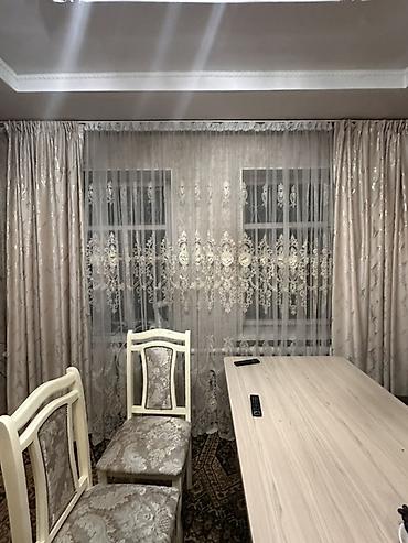 спальняя: Комплект портьер и тюля для гостиной/столовой. - Портьеры: две — 1
