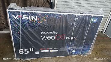 телевизоры бишкек купить: Срочная акция Yasin 65 UD81 webos magic пульт smart Android Yasin — 5