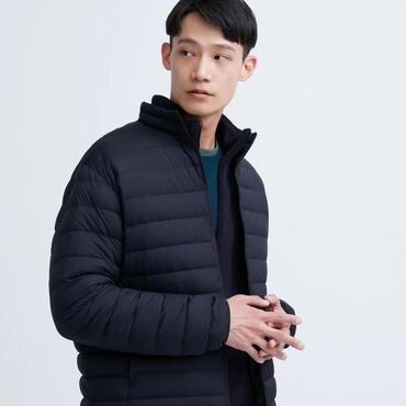 пуховик uniqlo: Куртка 4XL (EU 48), цвет - Синий