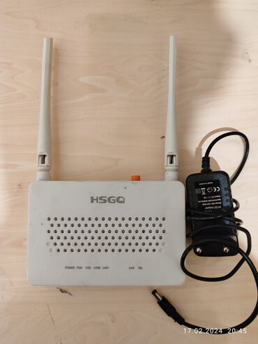 modem 4 antenli: HSGQ GPON MODEM işlənmiş satılır. GƏNCƏ ŞƏHƏRİNDƏDİR. Yeni funksional