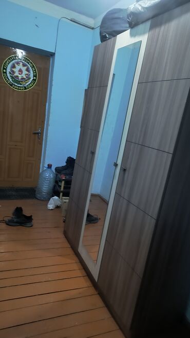 ev üçün güzgü: Açılan, 4 qapılı Düz dolab, Qarderob, paltar dolabı