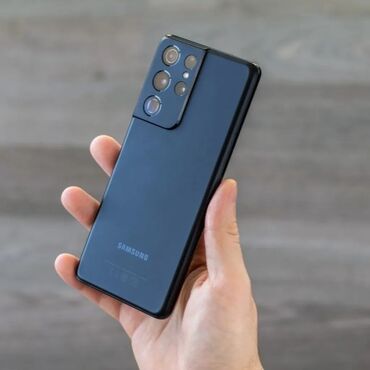 айрподс про 2: Samsung Galaxy S21 Ultra 5G, Колдонулган, 256 ГБ, түсү - Кара, 2 SIM, 1 SIM, eSIM