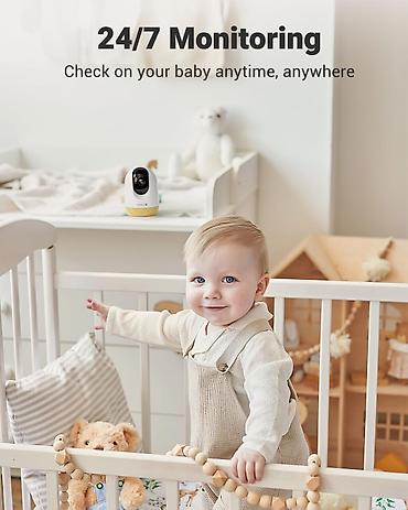 strelica: Wi‑Fi baby kamera ETHAN – KikkaBoo (šifra: KKB4) Opis: - Pametna baby — 6