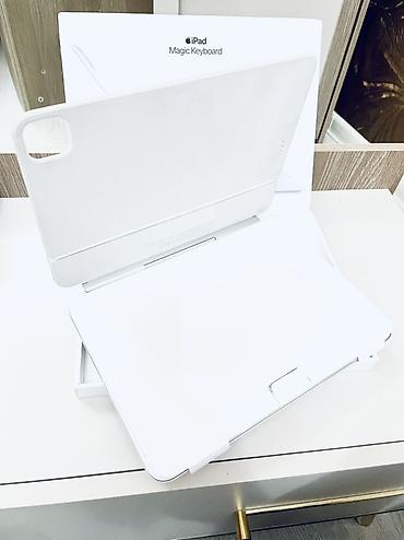 Аксессуары для ПК: Apple iPad 11m 4 m5Magic Keyboard – ağ rəng original Apple məhsuludur — 3
