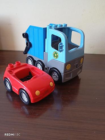 oyuncaq avtomat: LEGO DUPLO maşınlar dəsti - Brend: LEGO DUPLO - Tərkib: 2 nəqliyyat — 1