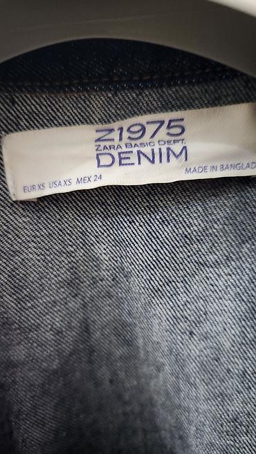 pull bear: Джинсовая куртка, Классическая модель, Осень-весна, XS — 2