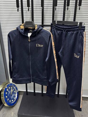 dior original: Komplet, XL (EU 54), 2XL (EU 56), L (EU 52), Dior, bоја - Svetloplava, Pamuk